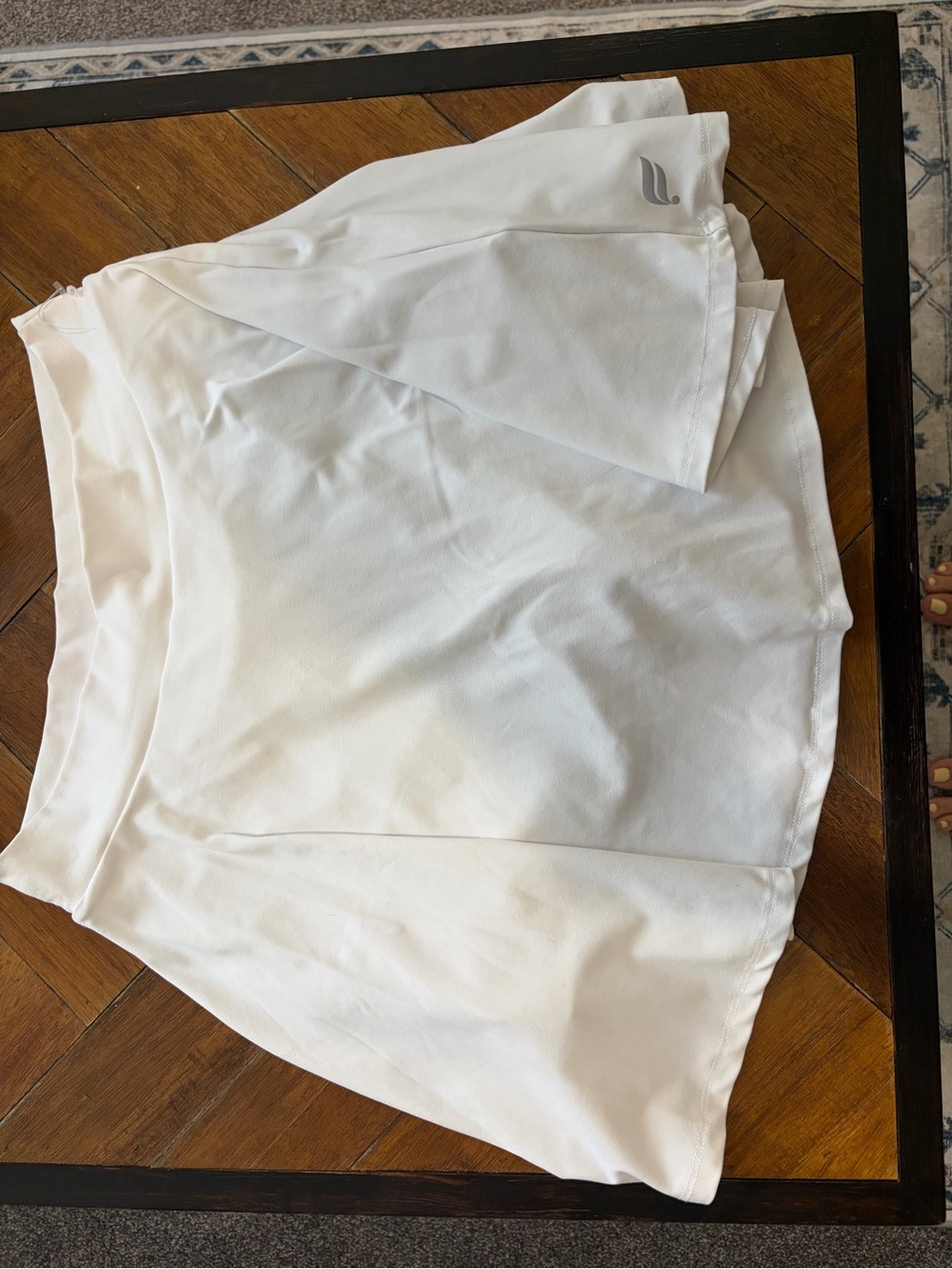 Fabletics White Athletic Tennis Skort